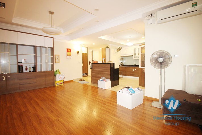 Furnished three bedrooms apartment for rent in Ciputra, Ha Noi